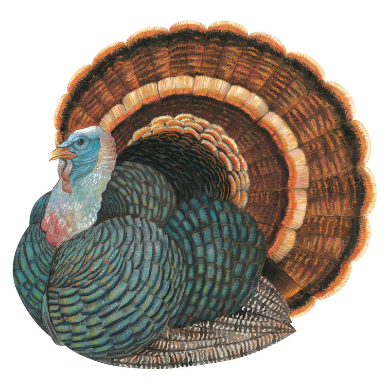 Heritage Turkey Placemat, Pack of 12