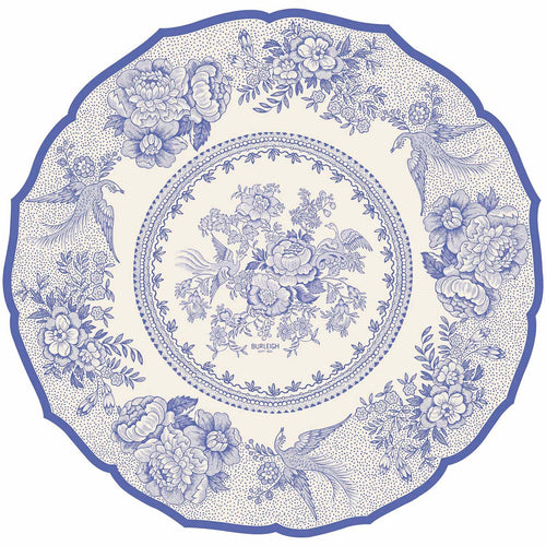 Blue Asiatic Pheasants Placemat, Pack of 12