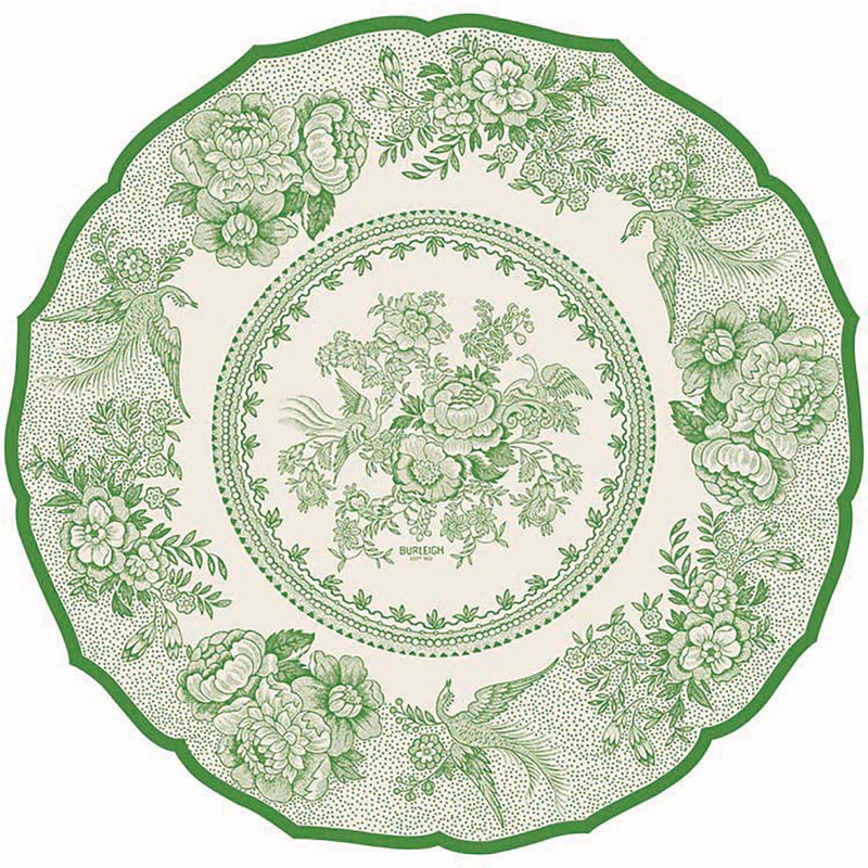 Die-cut Green Asiatic Pheasants Placemat, Pack of 12