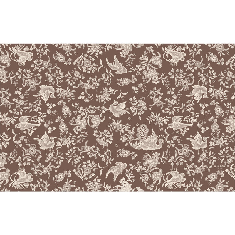 Brown Regal Peacock Placemat, Pack of 18