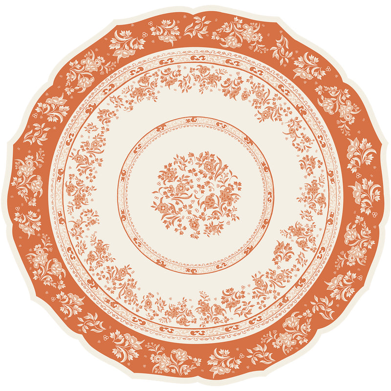 Die-cut Pumpkin Regal Placemat, Pack of 12