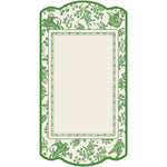 Green Regal Peacock Tablecard, Set of 12