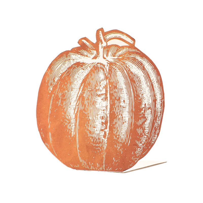 Pumpkin Place Card, Pack of 12