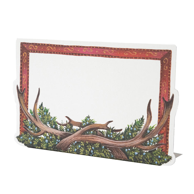 Antler Frame Place Card, Pack of 12