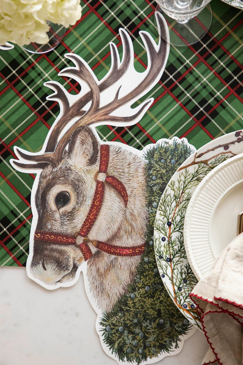 Reindeer Placemat, Set of 12