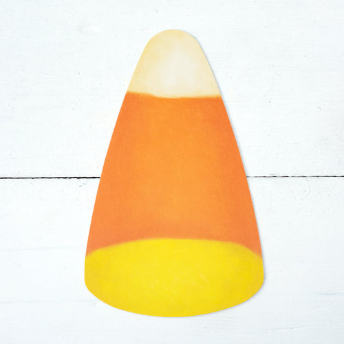 Candy Corn Table Accent, Set of 12
