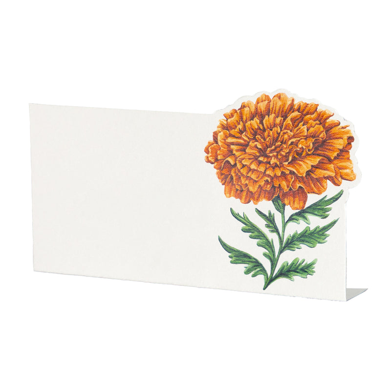 Marigold Bloom Place Card, Pack of 12