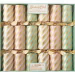 Peppermint Stripe Crackers, Pack of 6