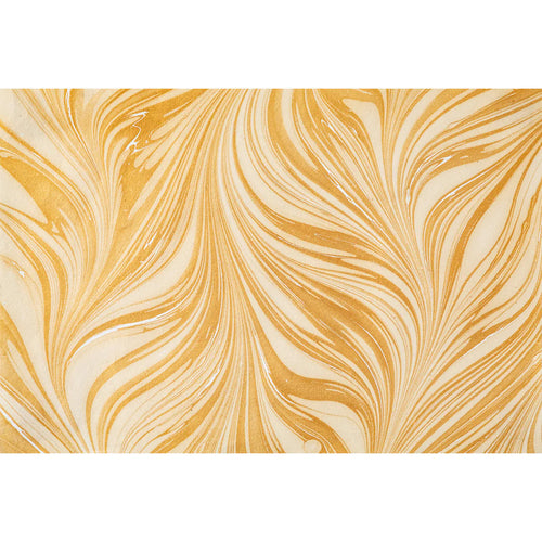 Gold Leaf Marbled Placemat, Pack of 12