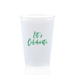 Let's Celebrate 12 oz Cup, Leaf Foil 