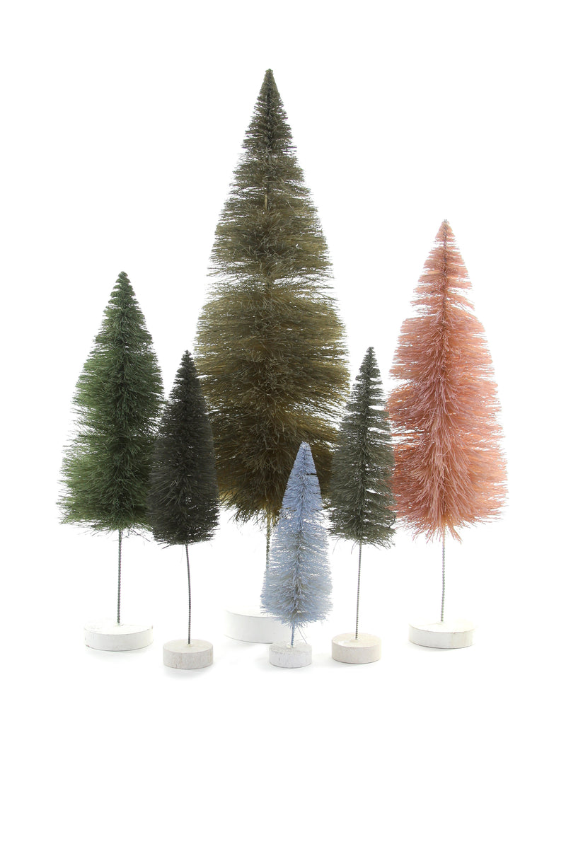 Muted Trees, Set of 6