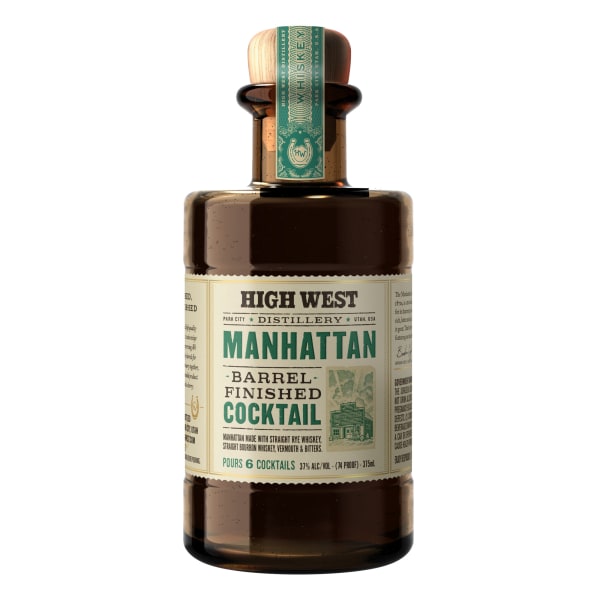 High West Distillery Barrel-Finished Manhattan Cocktail