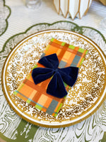 Fall Plaid Paper Dinner Napkins, Pack of 25
