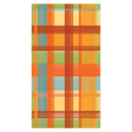 Fall Plaid Paper Dinner Napkins, Pack of 25