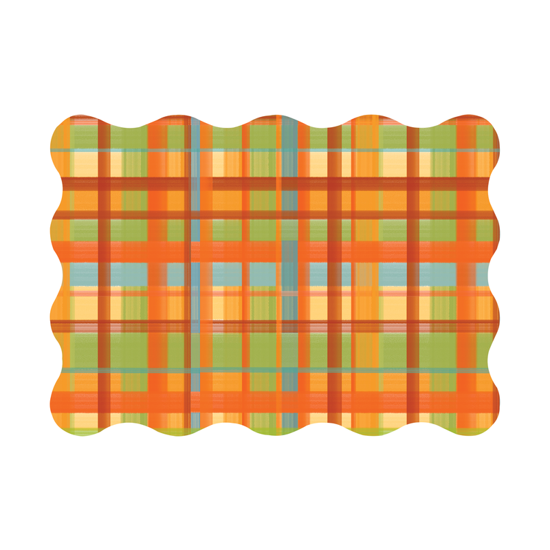 Fall Plaid Placemats, Pack of 24