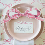 Pink Bow Table Accent, Pack of 12