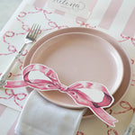 Pink Bow Table Accent, Pack of 12