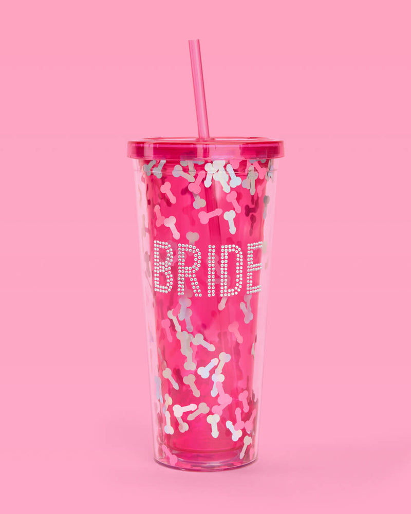 Bride Fetti Cup - Bedazzled Tumbler