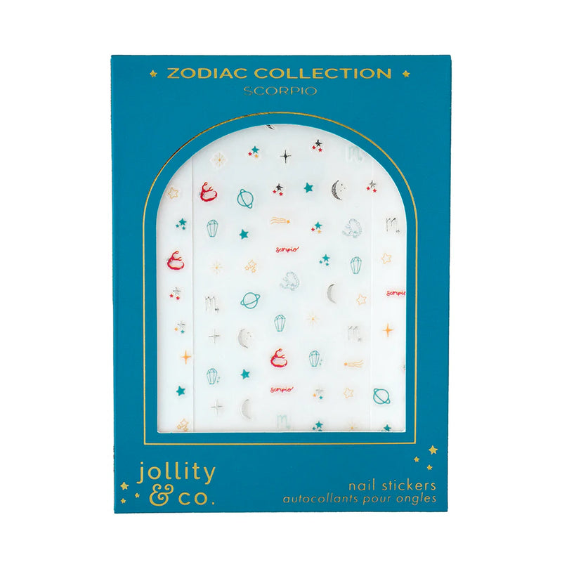 Zodiac Nail Stickers, 100 Stickers