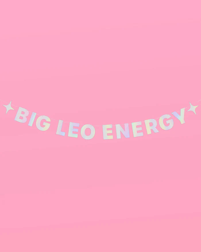 Big Leo Energy Banner