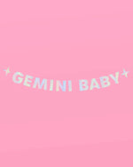 Gemini Baby Banner