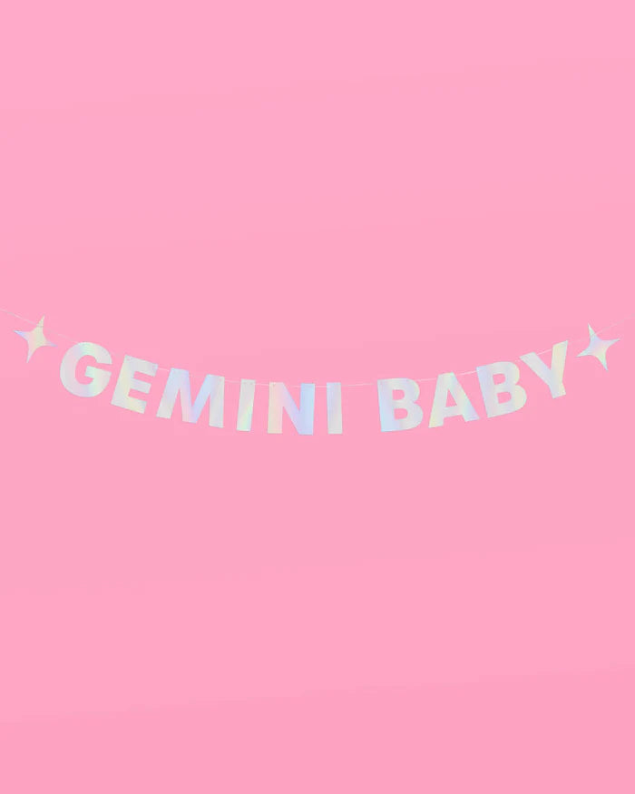 Gemini Baby Banner