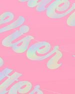 The Motto Banner 2.0 - Iridescent Foil Banner