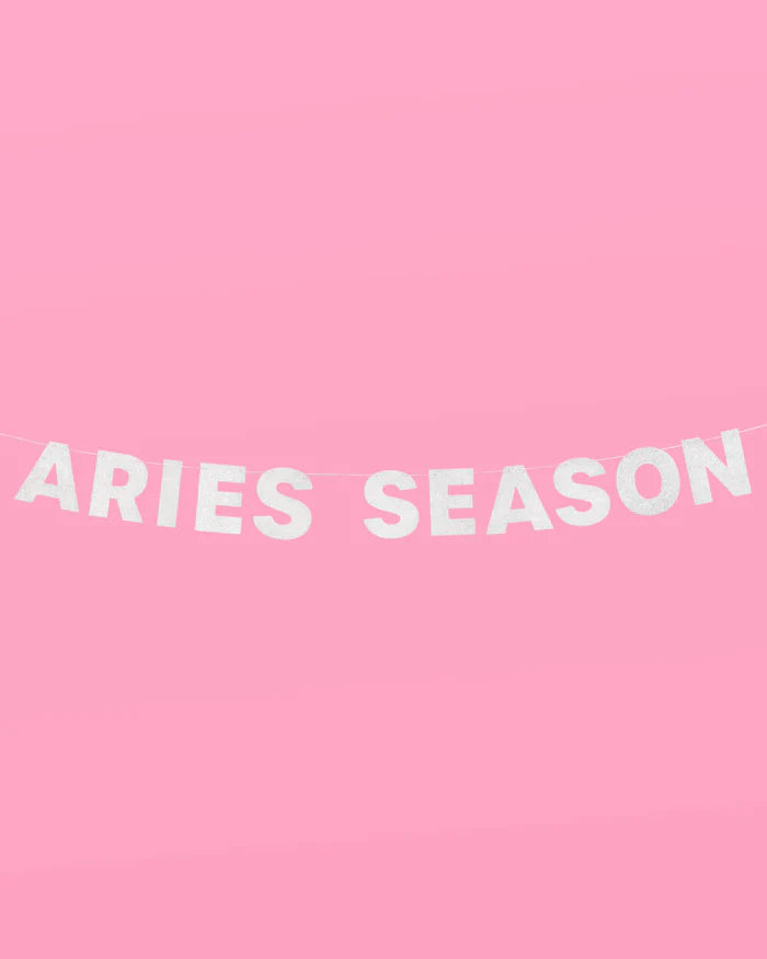 Aries Season Banner