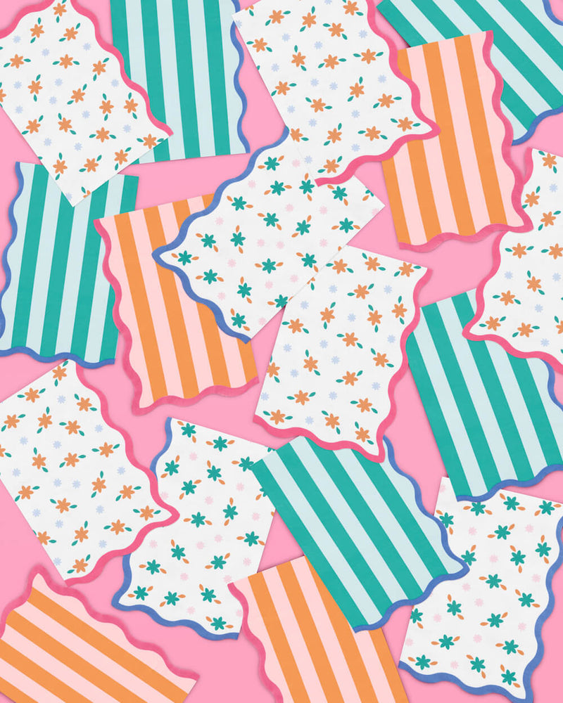 Italian Summer Napkin, Pack of 24