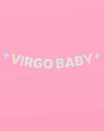 Virgo Baby Banner - Iridescent Foil Banner