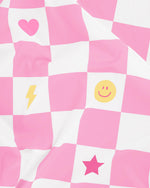 Preppy Party Tablecloth - Washable Table Cover