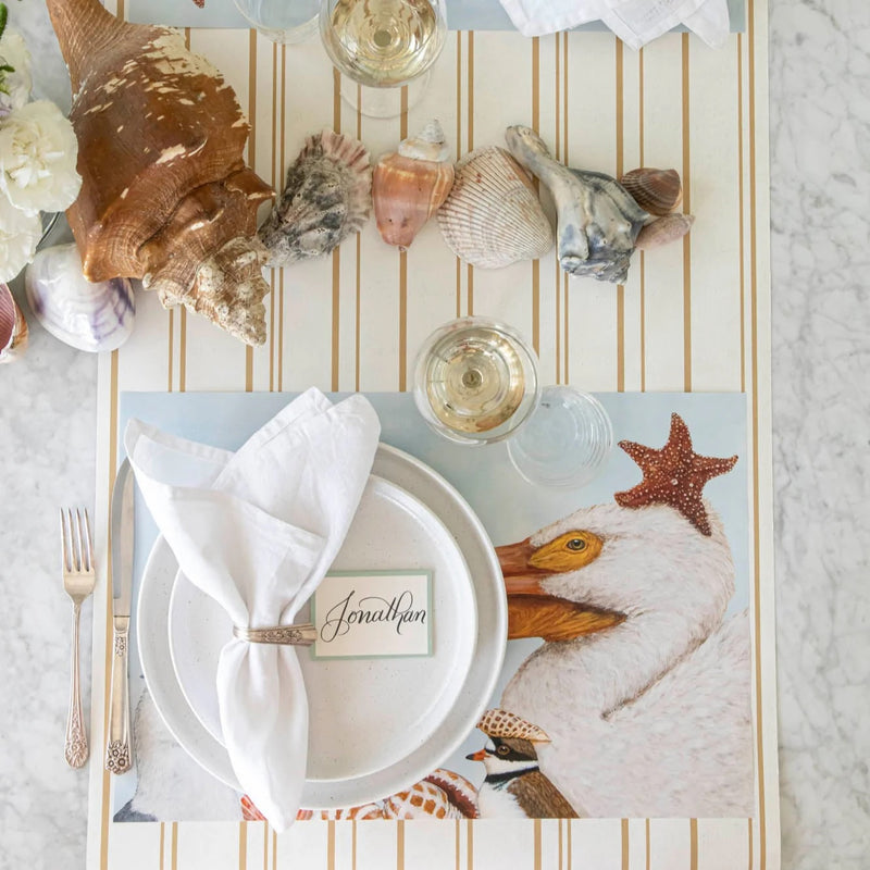 Shorebirds Placemat, Set of 18