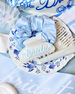 Something Blue Clip - Pearl Acrylic Claw Clip