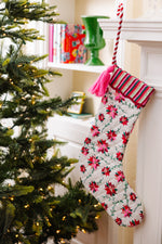 Poinsettia Stocking