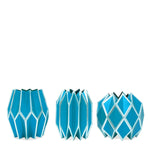 Peacock Vase Wraps, Set of 3