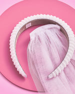The Noncommittal - Headband W/ Removable Veil