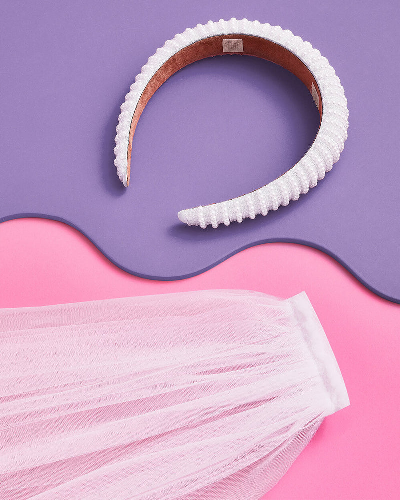 The Noncommittal - Headband W/ Removable Veil