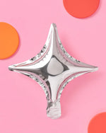 Silver Sparkle Balloon - Set of 6