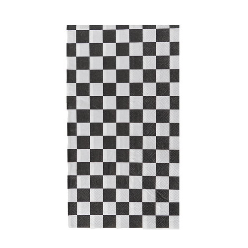 Check It! The Classic Check Guest Napkins, Pack of 16