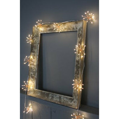 Starburst Chain Lights, Battery Operated, Set of 3