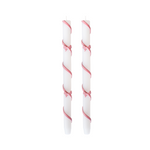 Ribbon Bow Taper Candle Set - 3 Color Options