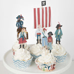 Pirate Ship Cupcake Kit, Pack of 24