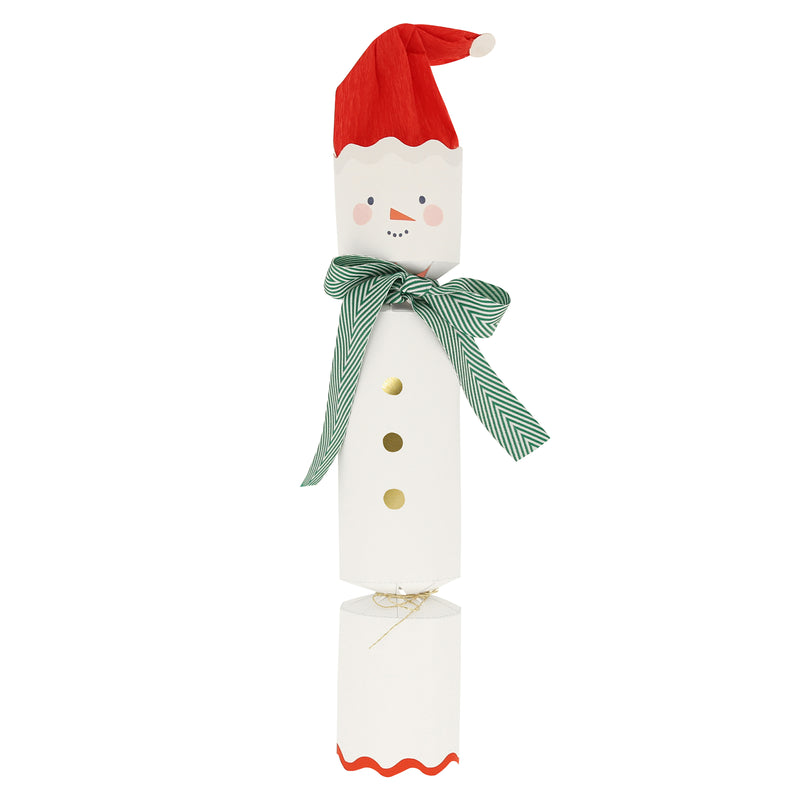 Snowmen Crackers, Pack of 6