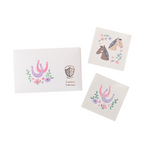 Pony Tales Temporary Tattoos, Pack of 2