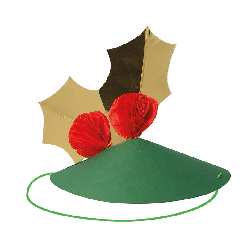 Mixed Christmas Party Hats, Pack of 6