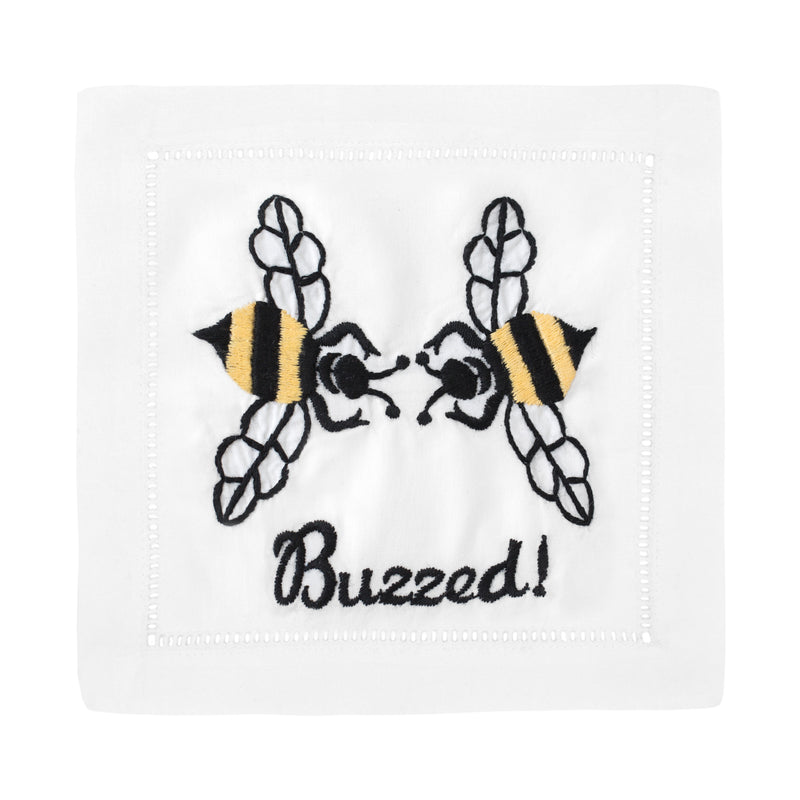 Buzzed Cocktail Napkin, Set of 4