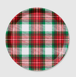 Winter Plaid Large Plates (10 per pack)