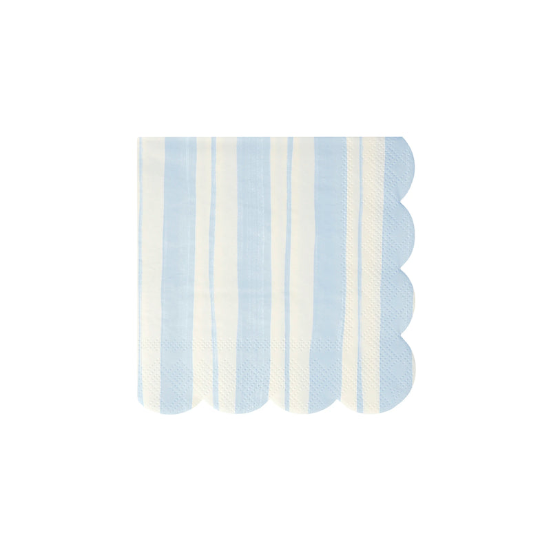 Ticking Stripe Small Napkins, Pack of 16