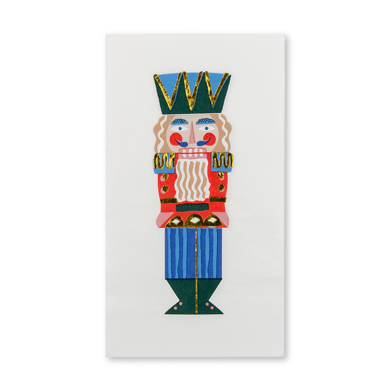 Nutcracker Guest Napkins, Pack of 16