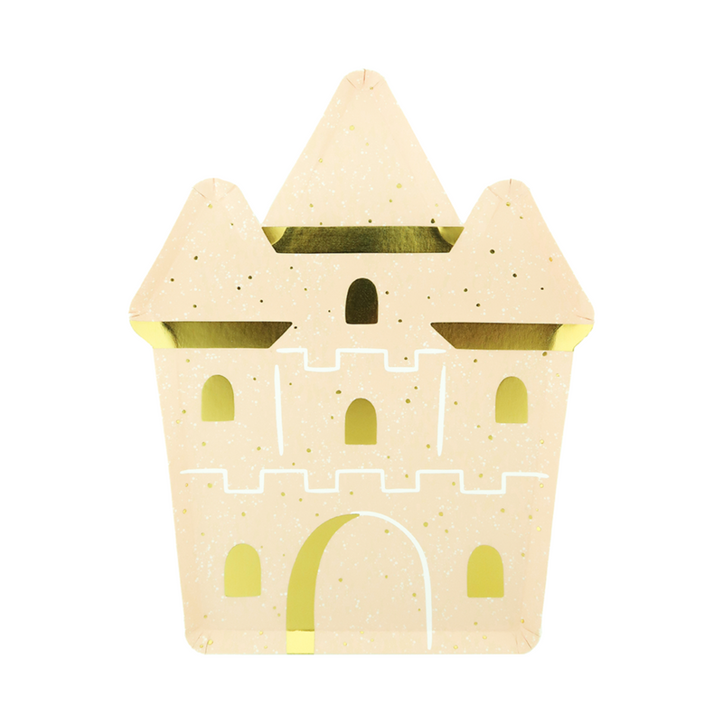 Seaside Sandcastle Large Plates, Daydream Society